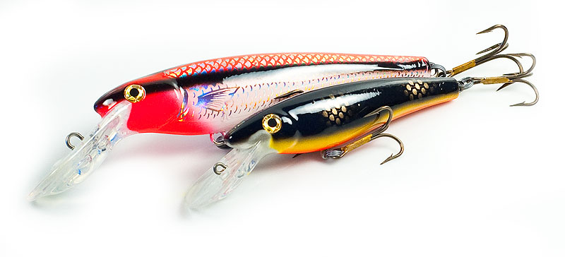 Details about   9" Ernie Musky Mania Pike Muskie Lure Crankbait Perch ED-02 