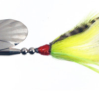 #18 Chartreuse & Silver