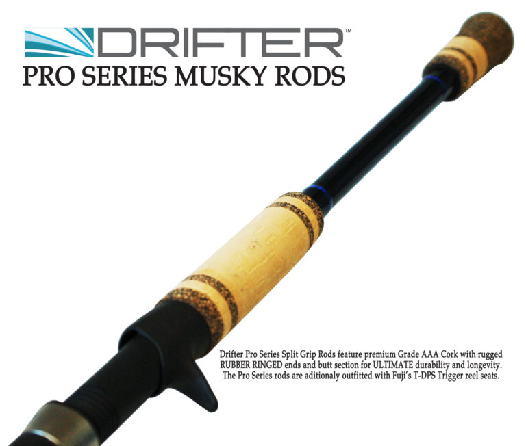 Muskie Tackle Drifter Tackle, Musky Maina, ERC, Tackle, Loke Lures
